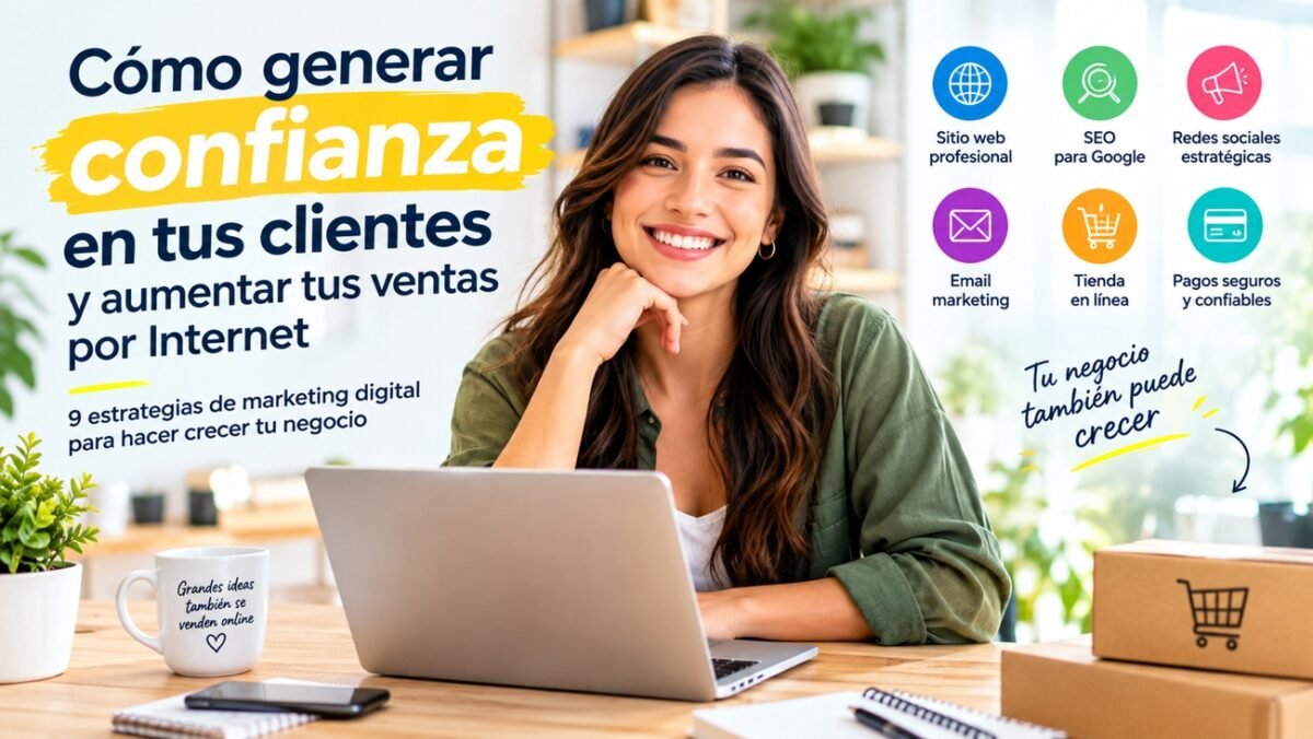 ¿Cómo generar confianza en tus clientes y vender más por Internet? 9 estrategias de marketing digital que funcionan