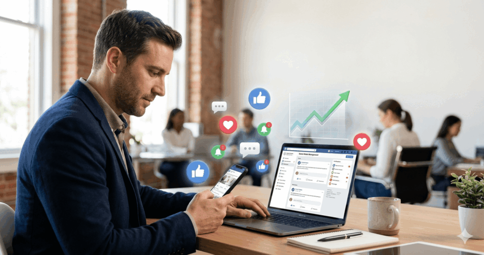 Cómo crear una fan page de Facebook para negocio