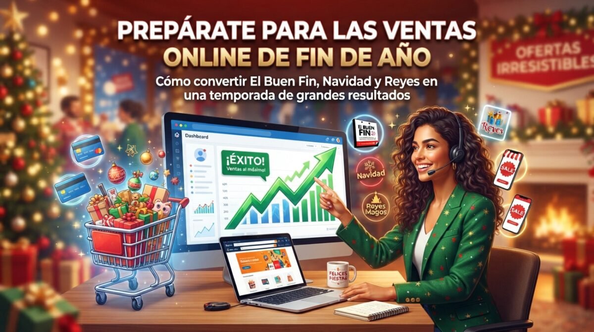 Prepárate para las ventas online de fin de año: cómo convertir El Buen Fin, Navidad y Reyes en una temporada de grandes resultados