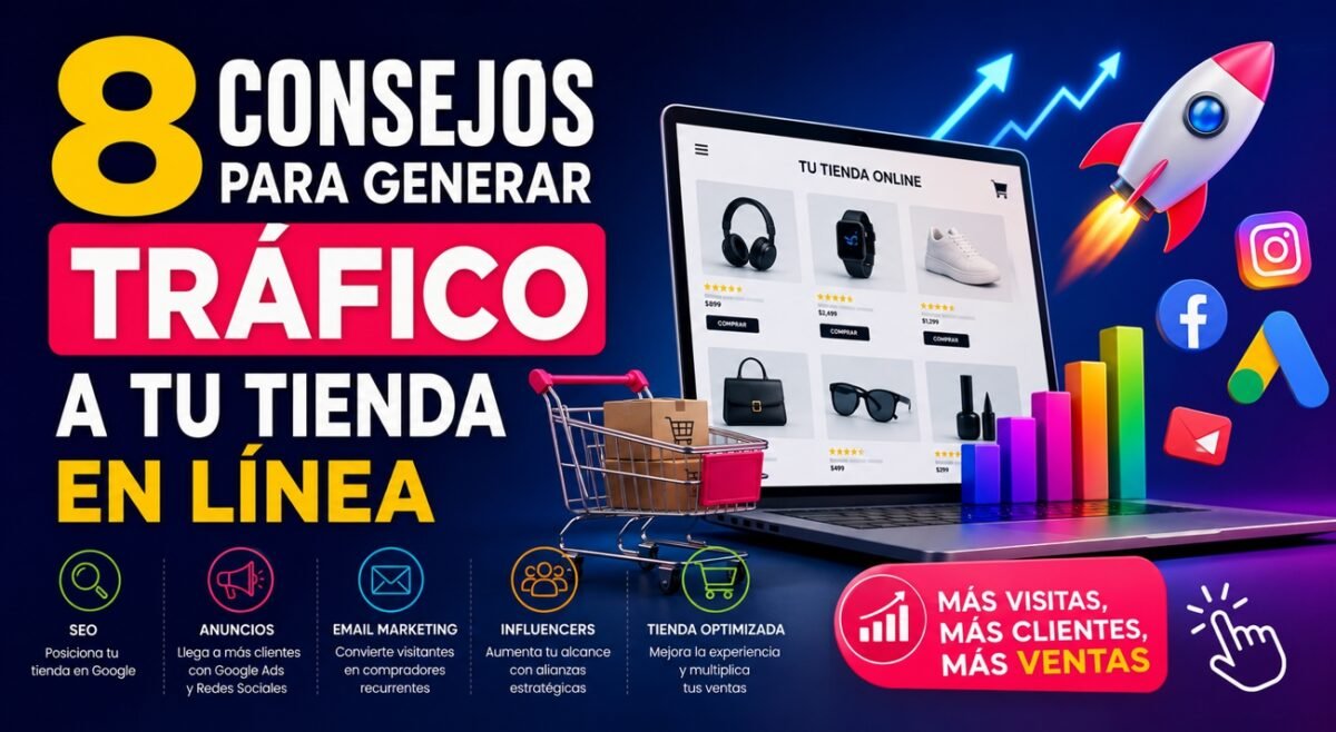 Cómo aumentar las ventas de tu tienda en línea: 8 estrategias comprobadas para atraer clientes que sí compran