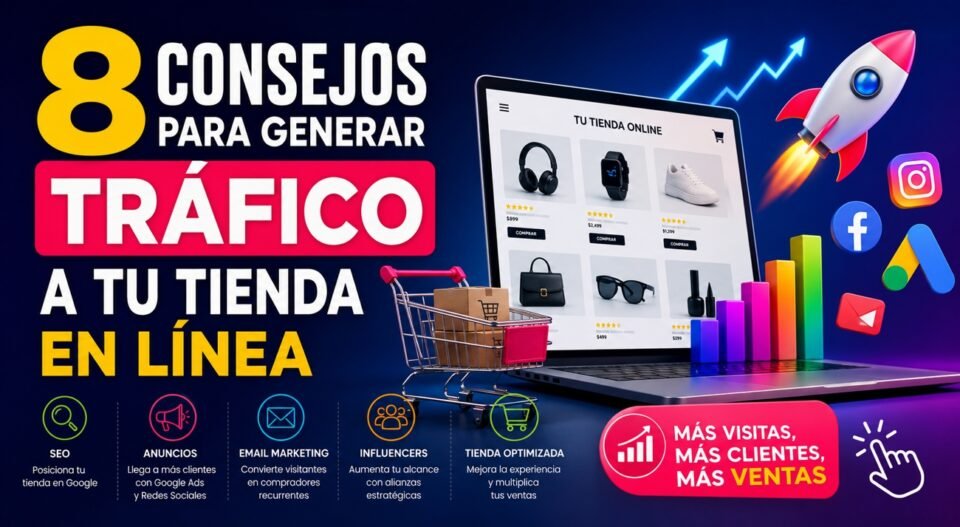 Cómo aumentar las ventas de tu tienda en línea: 8 estrategias comprobadas para atraer clientes que sí compran