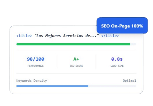 Servicio de Optimización SEO Completa