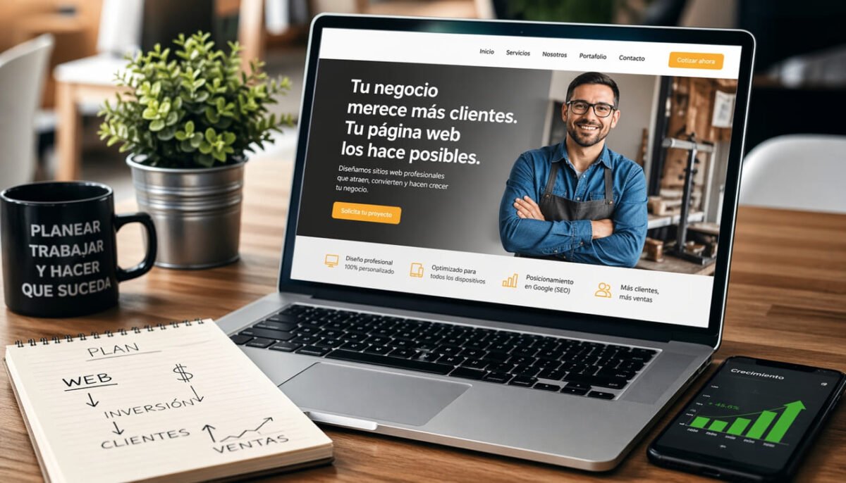 ¿Por qué una página web profesional es una inversión y no un gasto?