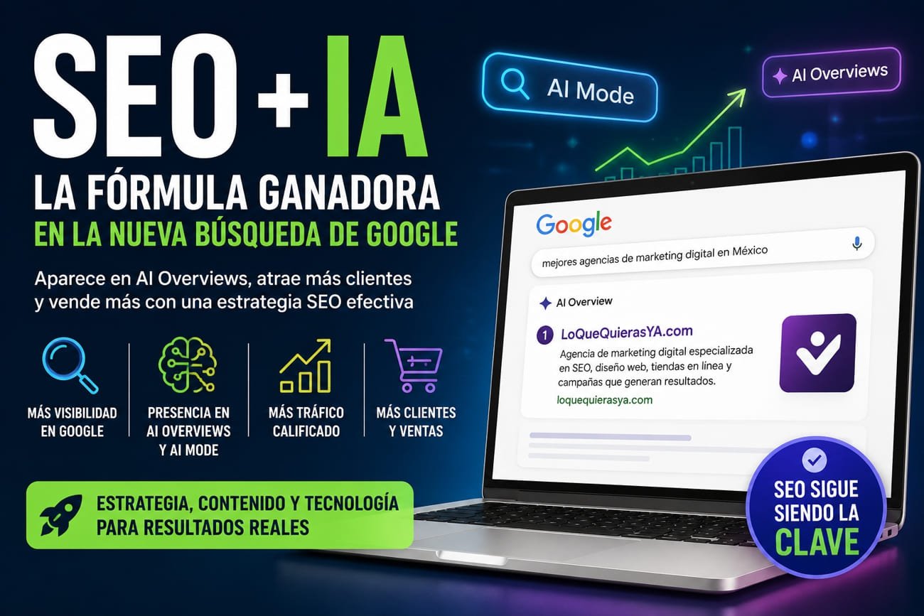 SEO sigue siendo la base para dominar el AI Mode y las AI Overviews