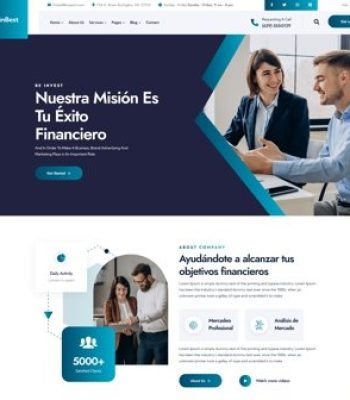 Diseño de Páginas Web Wordpress para Consultoría Financiera